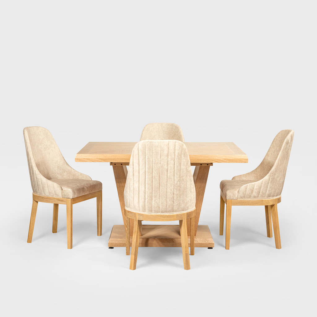 Comedor Mesa Victory + Sillas Oporto